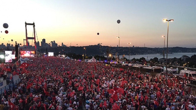 15 TEMMUZ İSTANBUL ANMA ETKİNLİKLERİ, 15 TEMMUZ KÖPRÜSÜ 2018