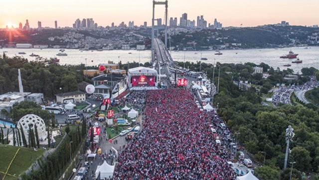 15 TEMMUZ İSTANBUL ANMA ETKİNLİKLERİ, 15 TEMMUZ KÖPRÜSÜ 2018