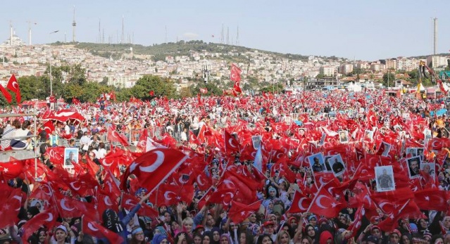 15 Temmuz milli Birlik ve Beraberlik Mitingi 2017