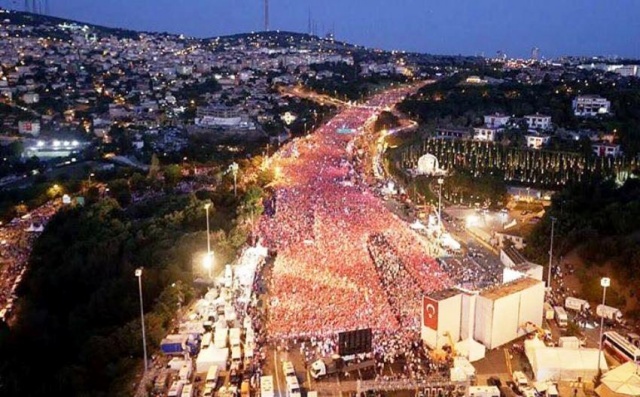 15 Temmuz milli Birlik ve Beraberlik Mitingi 2017