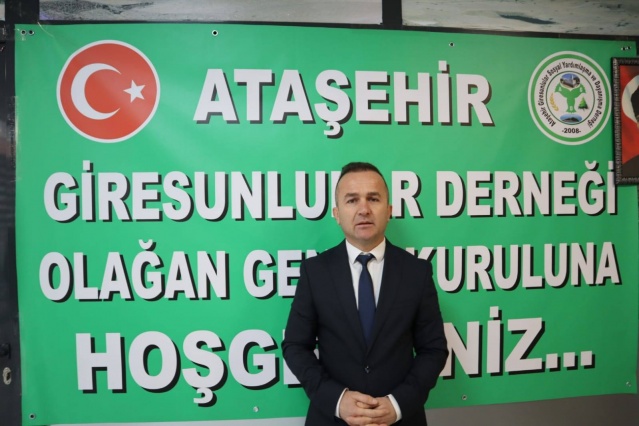 ATAŞEHİR GİRESUNLULAR DERNEĞİNDE FATİH YELEKOĞLU DÖNEMİ