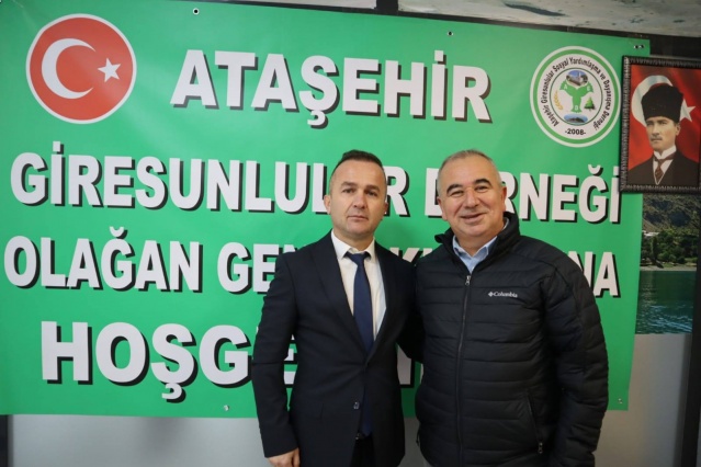 ATAŞEHİR GİRESUNLULAR DERNEĞİNDE FATİH YELEKOĞLU DÖNEMİ