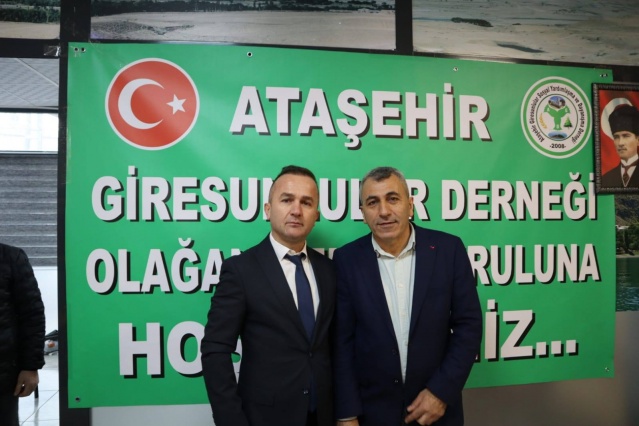 ATAŞEHİR GİRESUNLULAR DERNEĞİNDE FATİH YELEKOĞLU DÖNEMİ