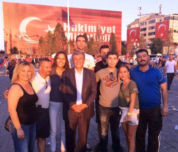 CHP'den Taksim'de Demokrasiye Karşı, Darbe Girişimi Protesto Mitingi, 2016