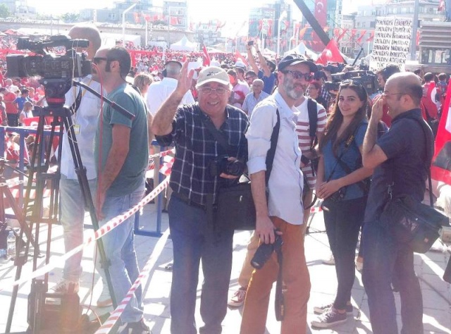 CHP'den Taksim'de Demokrasiye Karşı, Darbe Girişimi Protesto Mitingi, 2016