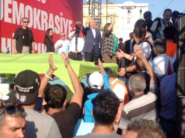 CHP'den Taksim'de Demokrasiye Karşı, Darbe Girişimi Protesto Mitingi, 2016