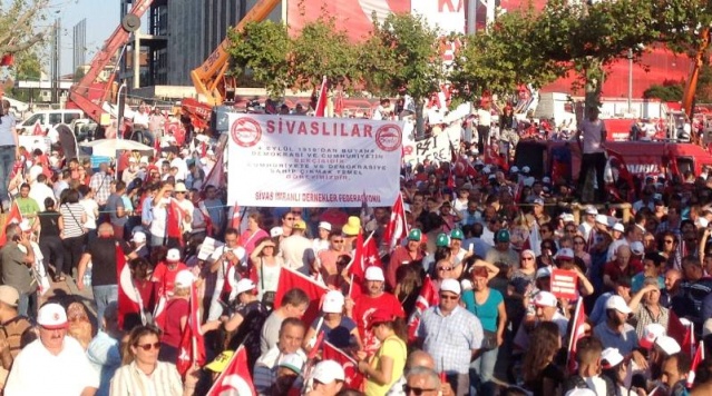 CHP'den Taksim'de Demokrasiye Karşı, Darbe Girişimi Protesto Mitingi, 2016