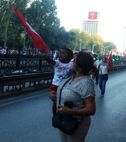 CHP'den Taksim'de Demokrasiye Karşı, Darbe Girişimi Protesto Mitingi, 2016