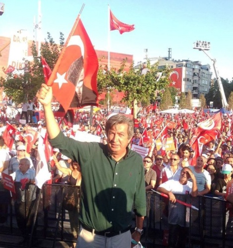 CHP'den Taksim'de Demokrasiye Karşı, Darbe Girişimi Protesto Mitingi, 2016