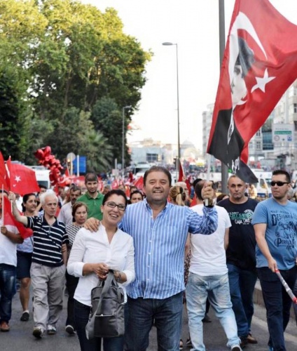 CHP'den Taksim'de Demokrasiye Karşı, Darbe Girişimi Protesto Mitingi, 2016