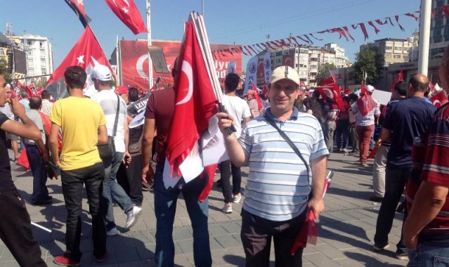 CHP'den Taksim'de Demokrasiye Karşı, Darbe Girişimi Protesto Mitingi, 2016