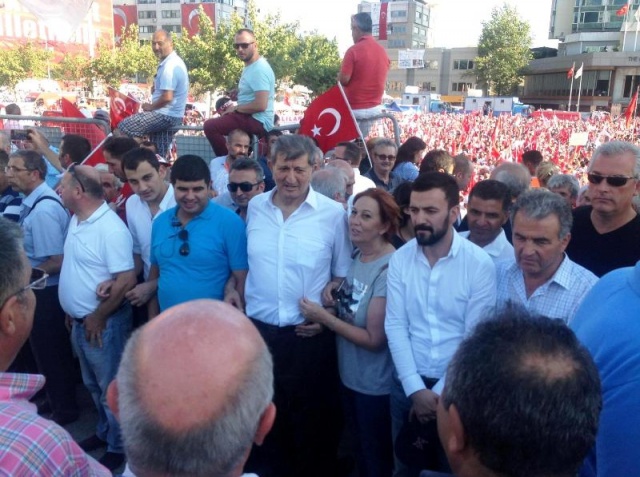 CHP'den Taksim'de Demokrasiye Karşı, Darbe Girişimi Protesto Mitingi, 2016