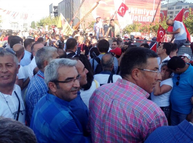 CHP'den Taksim'de Demokrasiye Karşı, Darbe Girişimi Protesto Mitingi, 2016