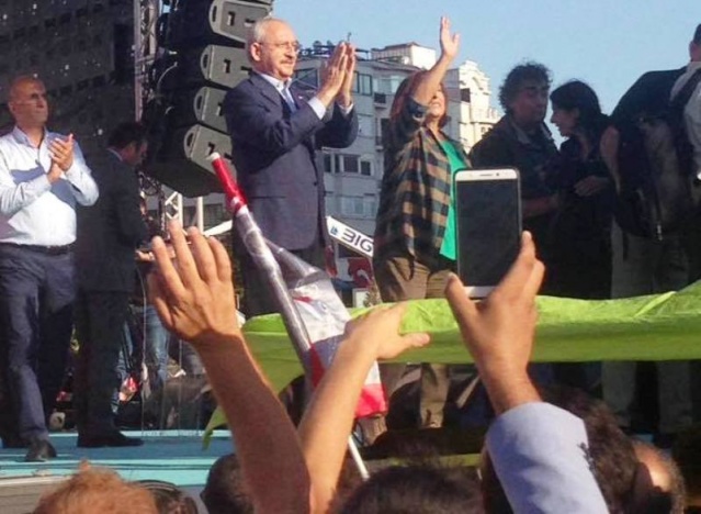 CHP'den Taksim'de Demokrasiye Karşı, Darbe Girişimi Protesto Mitingi, 2016