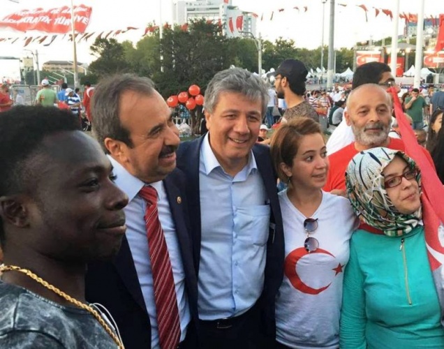 CHP'den Taksim'de Demokrasiye Karşı, Darbe Girişimi Protesto Mitingi, 2016