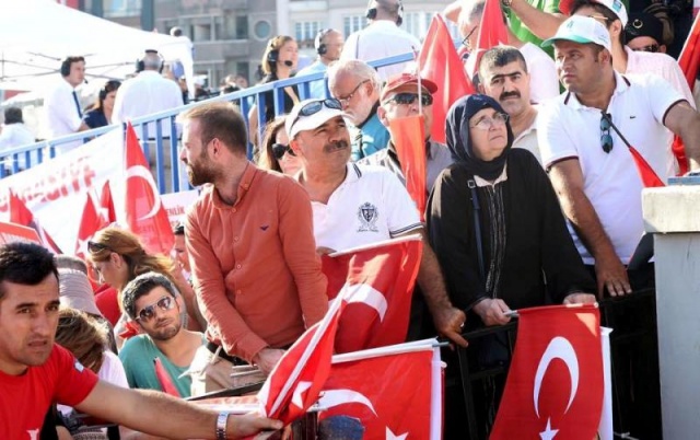 CHP'den Taksim'de Demokrasiye Karşı, Darbe Girişimi Protesto Mitingi, 2016