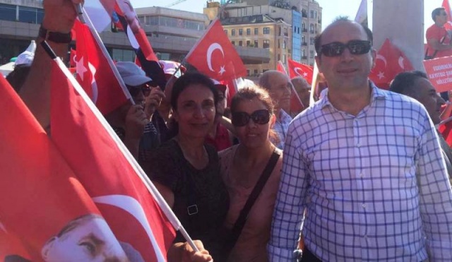 CHP'den Taksim'de Demokrasiye Karşı, Darbe Girişimi Protesto Mitingi, 2016