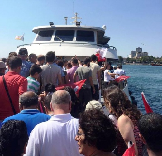 CHP'den Taksim'de Demokrasiye Karşı, Darbe Girişimi Protesto Mitingi, 2016