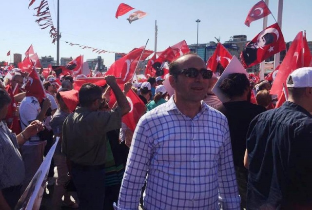 CHP'den Taksim'de Demokrasiye Karşı, Darbe Girişimi Protesto Mitingi, 2016