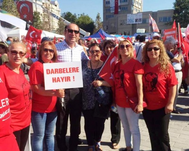 CHP'den Taksim'de Demokrasiye Karşı, Darbe Girişimi Protesto Mitingi, 2016