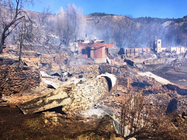 Çankırı, Ilgaz Serçeler Köyü Yangını 2017