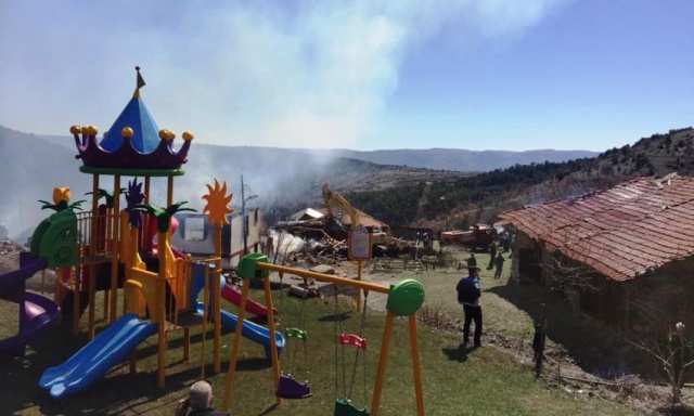 Çankırı, Ilgaz Serçeler Köyü Yangını 2017