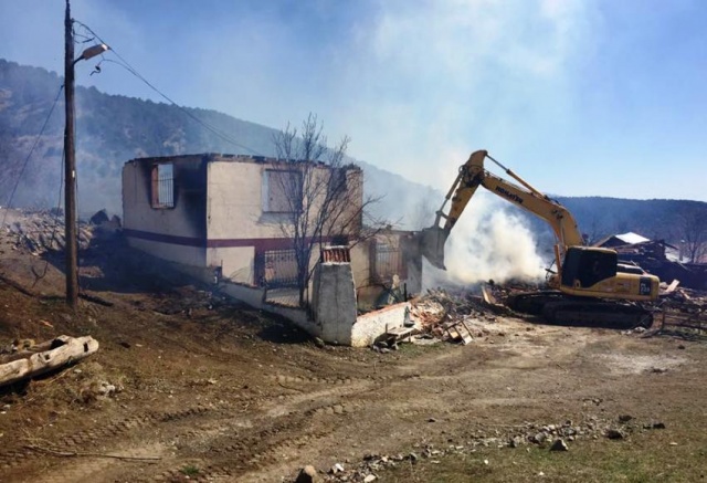 Çankırı, Ilgaz Serçeler Köyü Yangını 2017