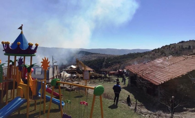 Çankırı, Ilgaz Serçeler Köyü Yangını 2017