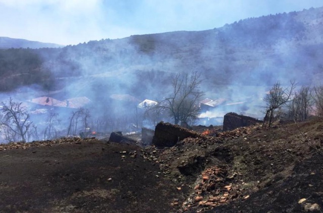 Çankırı, Ilgaz Serçeler Köyü Yangını 2017