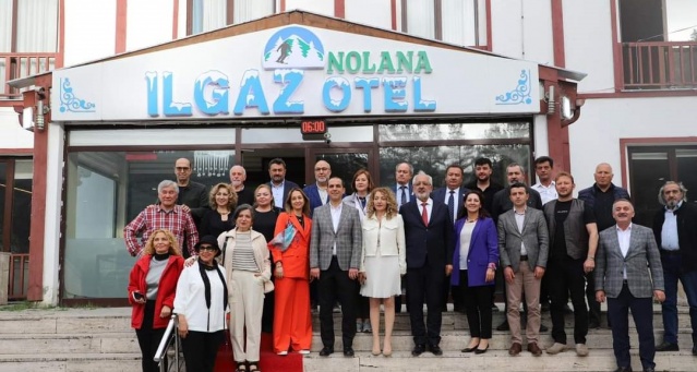 Çankırı'da Uluslararası Çankırı-Ilgaz Nolana Sanat Çalıştayı sergisi düzenlendi