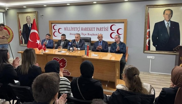 MHP'li Yönter Ataşehir  ilçe başkanlığını ziyaret etti