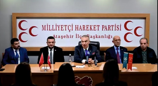 MHP'li Yönter Ataşehir  ilçe başkanlığını ziyaret etti