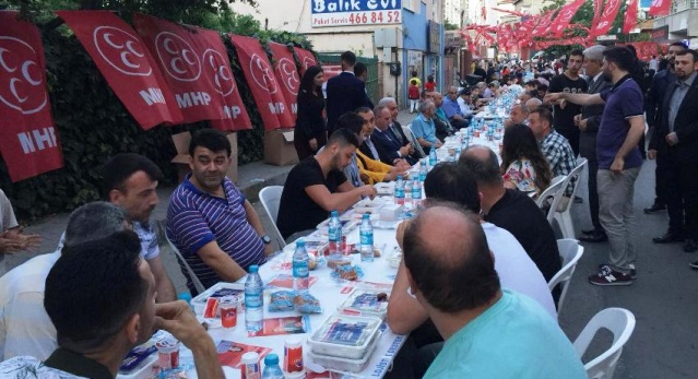 MHP Ataşehir İlçe Başkanlığı, Yenisahra, Barbaros Mahallesi İftarı 2018