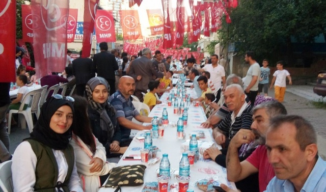 MHP Ataşehir İlçe Başkanlığı, Yenisahra, Barbaros Mahallesi İftarı 2018