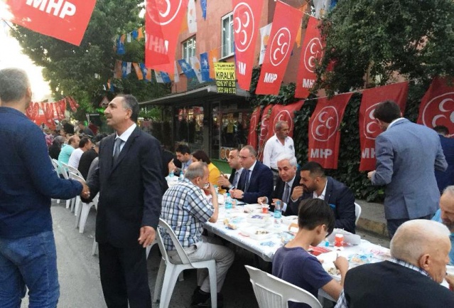 MHP Ataşehir İlçe Başkanlığı, Yenisahra, Barbaros Mahallesi İftarı 2018