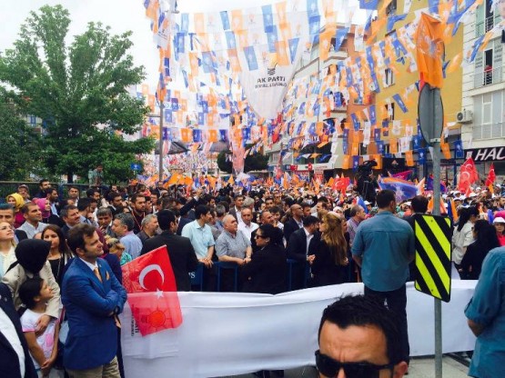 Akmet Davutoglu Ataşehir Mitingi 2015