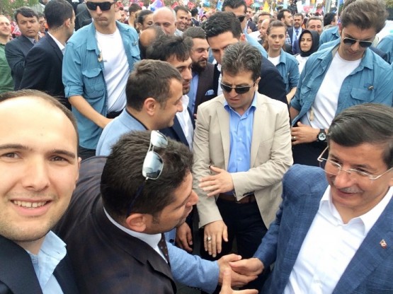 Akmet Davutoglu Ataşehir Mitingi 2015