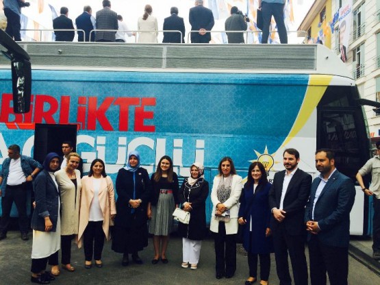 Akmet Davutoglu Ataşehir Mitingi 2015