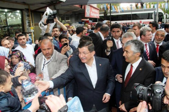 Ahmet Davutoğlu Çankırı Mitingi 2015