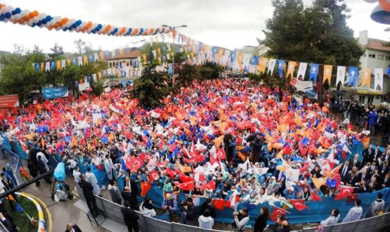 Ahmet Davutoğlu Çankırı Mitingi 2015