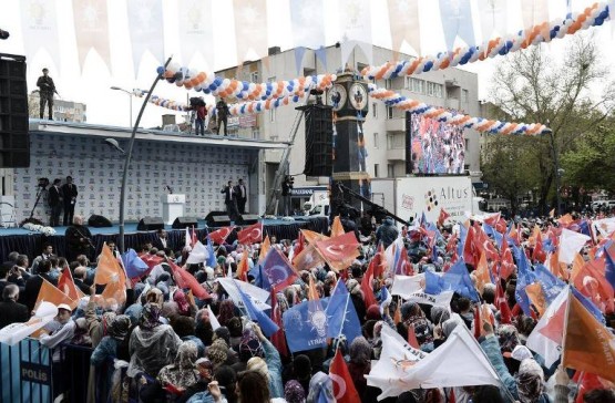 Ahmet Davutoğlu Çankırı Mitingi 2015