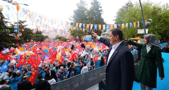 Ahmet Davutoğlu Çankırı Mitingi 2015