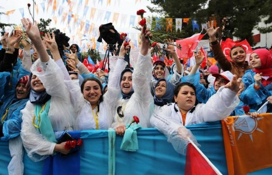 Ahmet Davutoğlu Çankırı Mitingi 2015