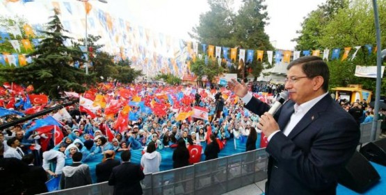 Ahmet Davutoğlu Çankırı Mitingi 2015