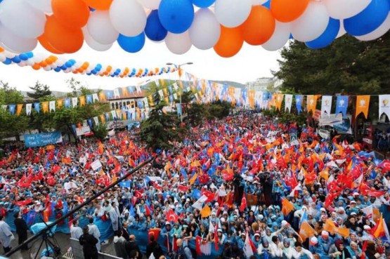 Ahmet Davutoğlu Çankırı Mitingi 2015