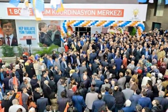 Ak Parti 1. Bölge Seçim Koordinasyon Merkezi Açılışı