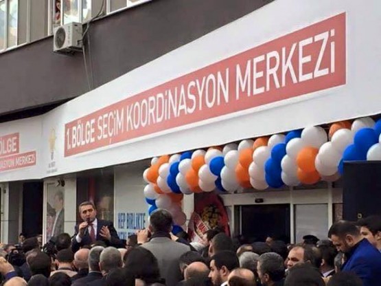 Ak Parti 1. Bölge Seçim Koordinasyon Merkezi Açılışı