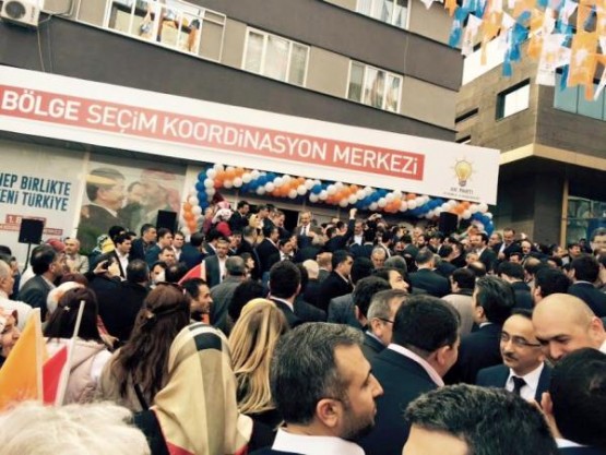 Ak Parti 1. Bölge Seçim Koordinasyon Merkezi Açılışı