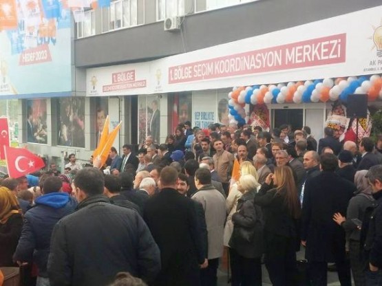 Ak Parti 1. Bölge Seçim Koordinasyon Merkezi Açılışı