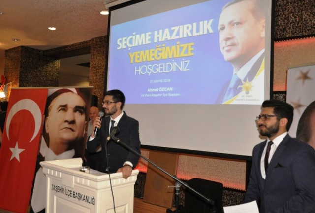 AK PARTİ SEÇİME HAZIRLIK TOPLANTISI 2018